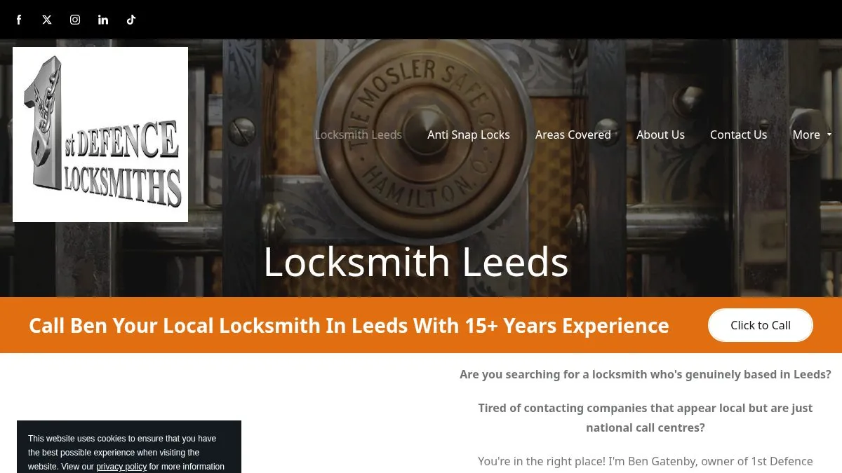 1st Defence Locksmiths Leeds