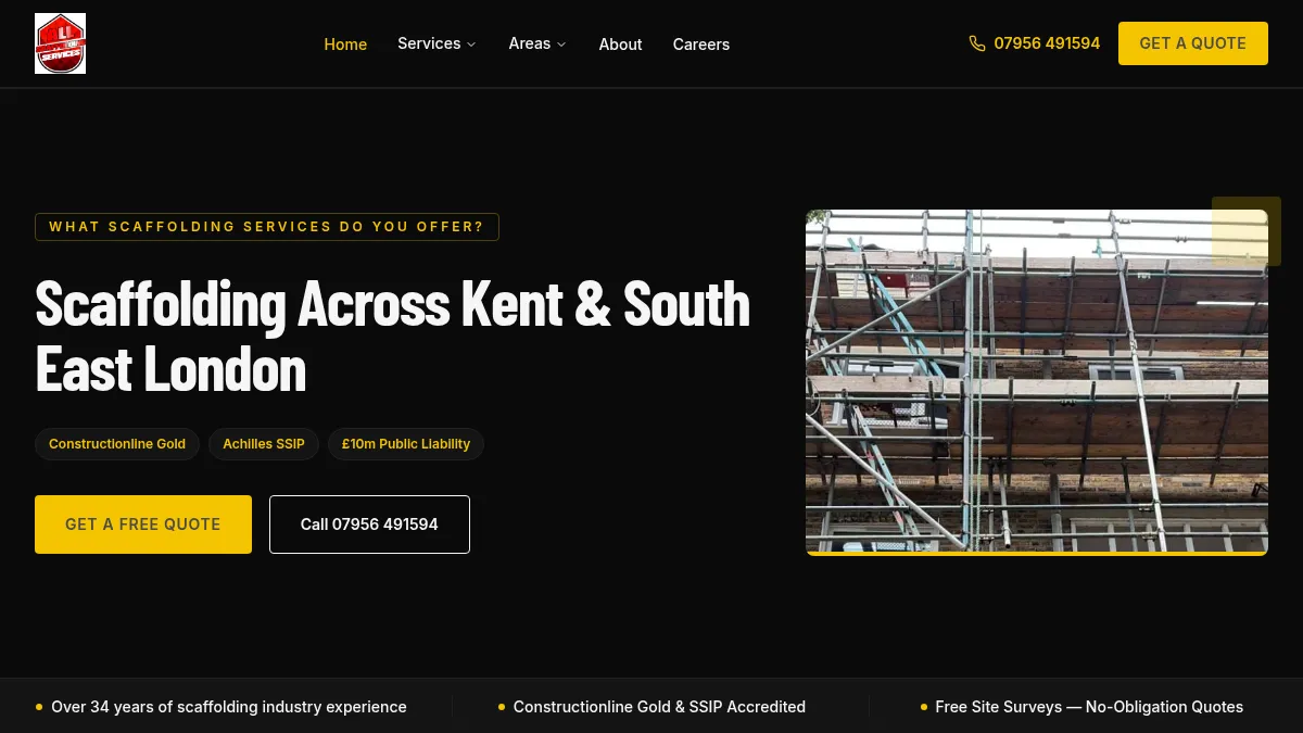 All Scaffolding Services Kent Ltd