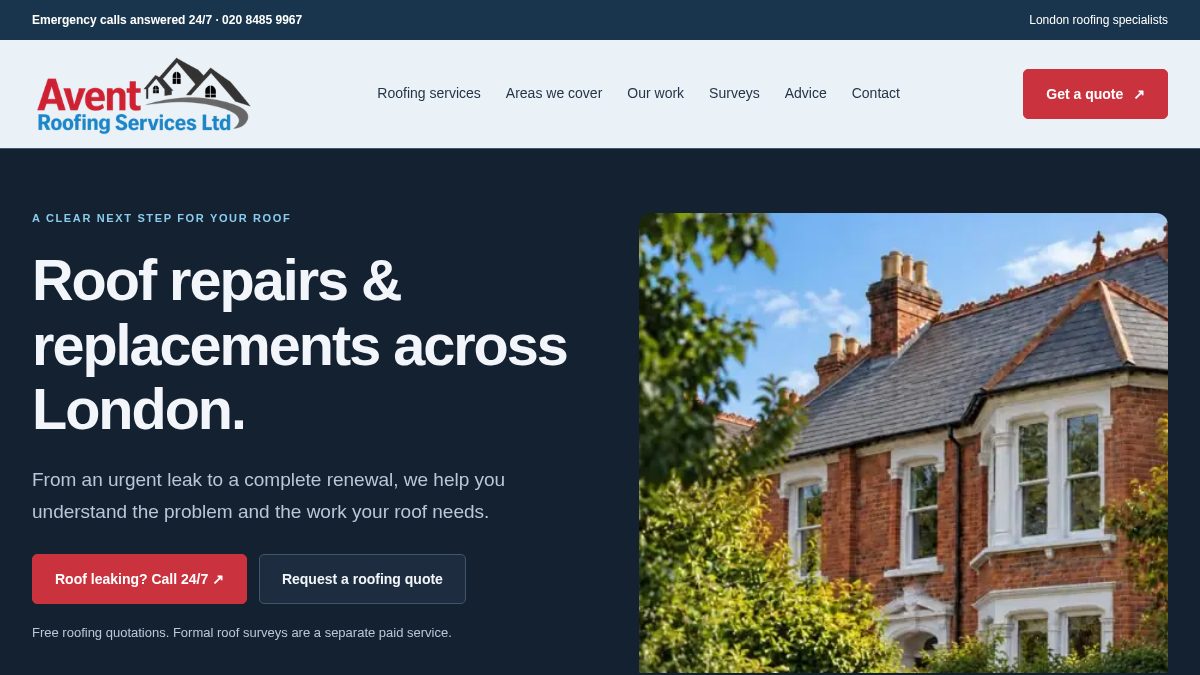 Avent Roofing Services Ltd