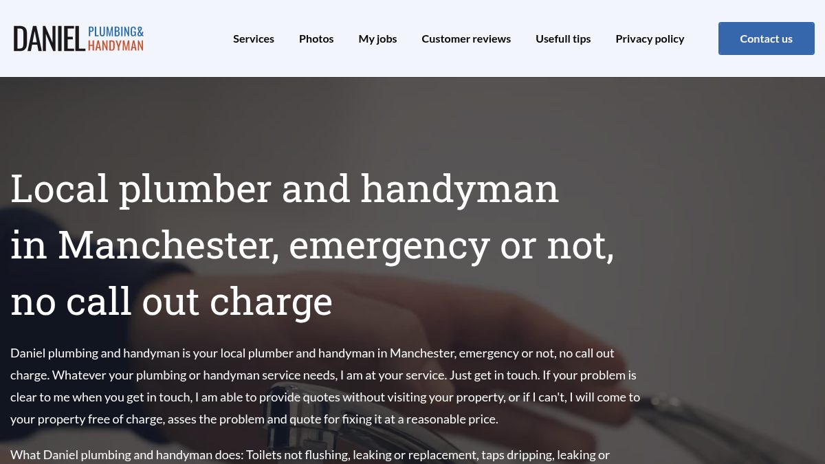 Daniel Plumbing & Handyman Services