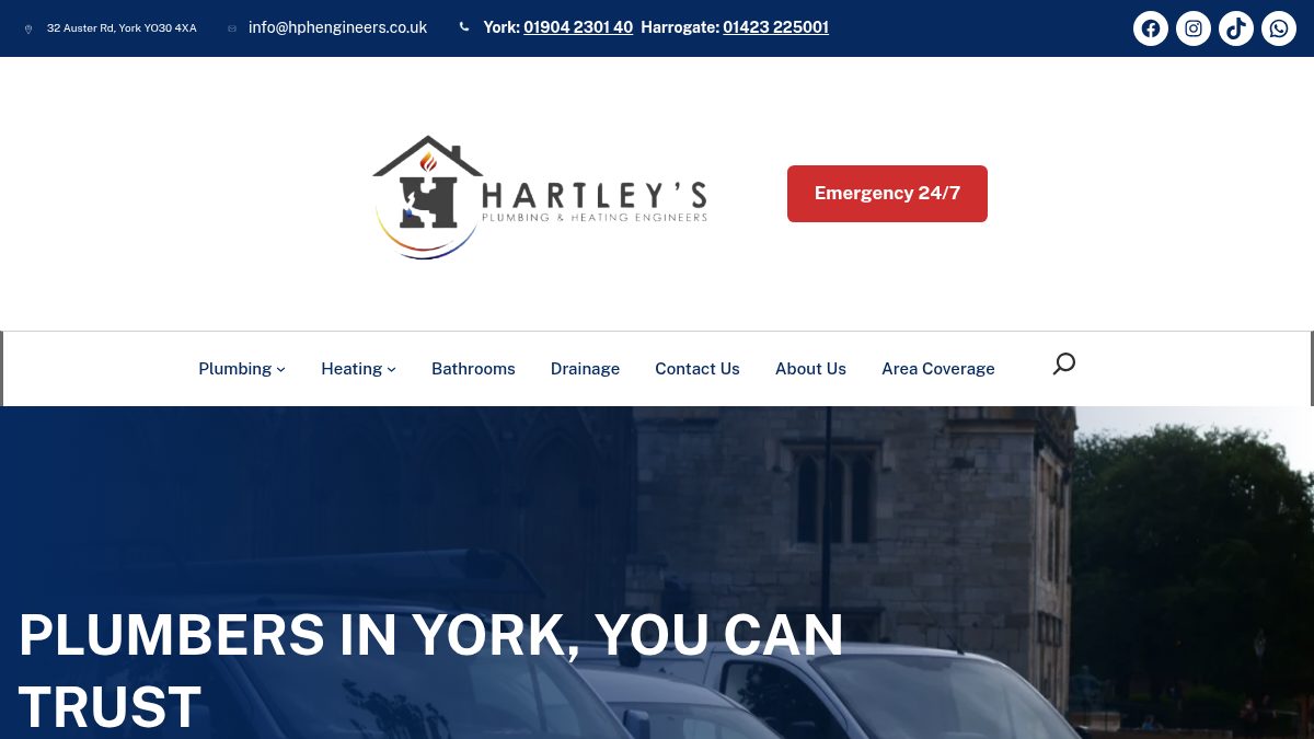 Hartley's Plumbing and Heating Engineers Ltd