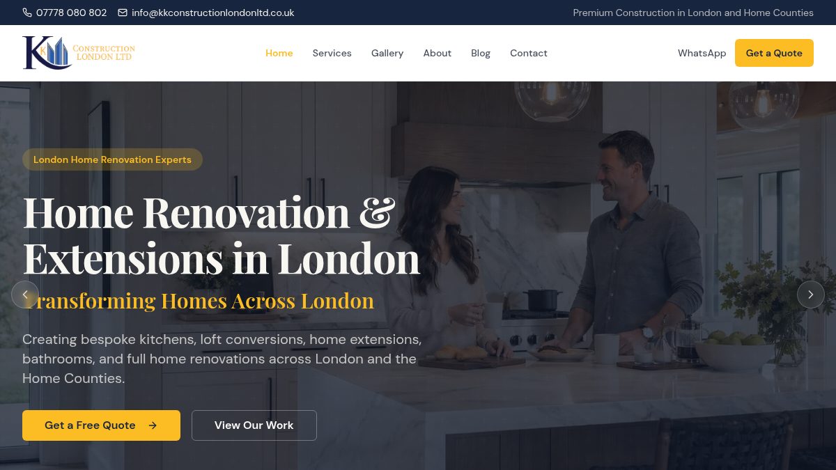 KK Construction London Ltd