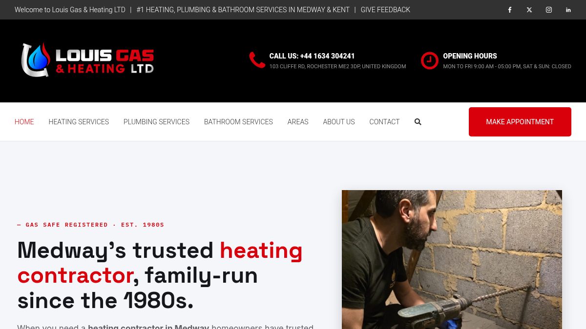 Louis Gas & Heating Ltd
