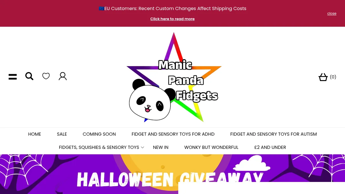 Manic Panda Fidgets