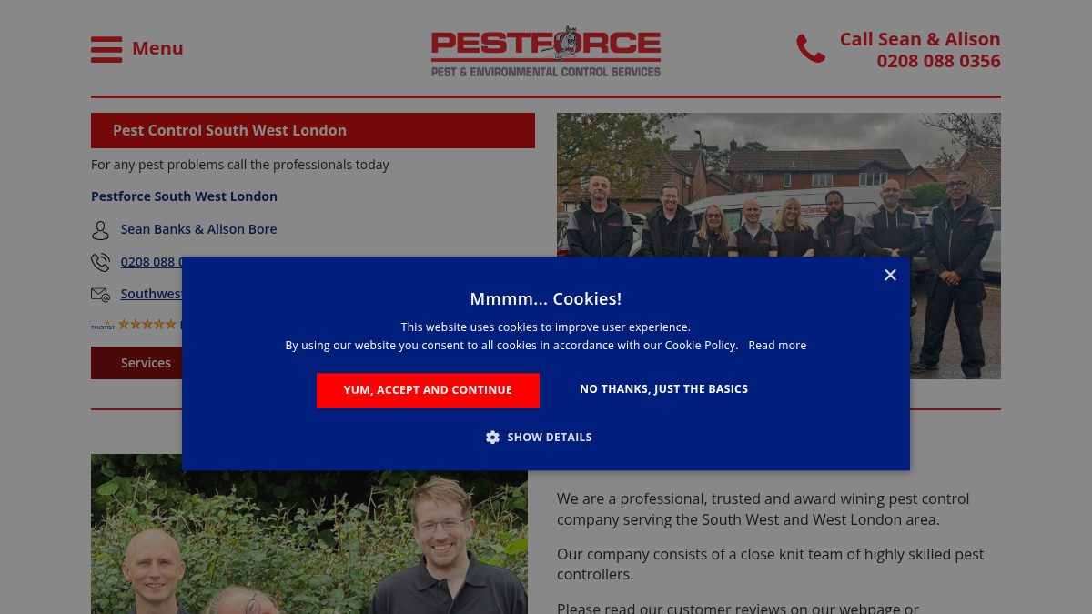 Pestforce Pest Control South West London