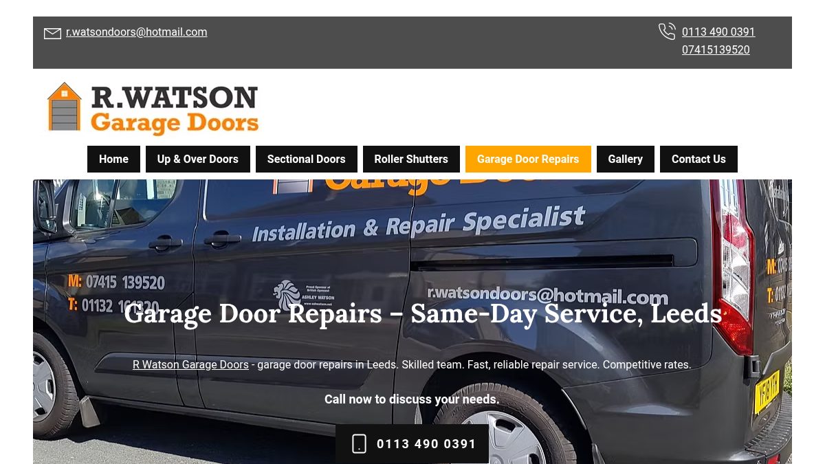 R Watson Garage Doors