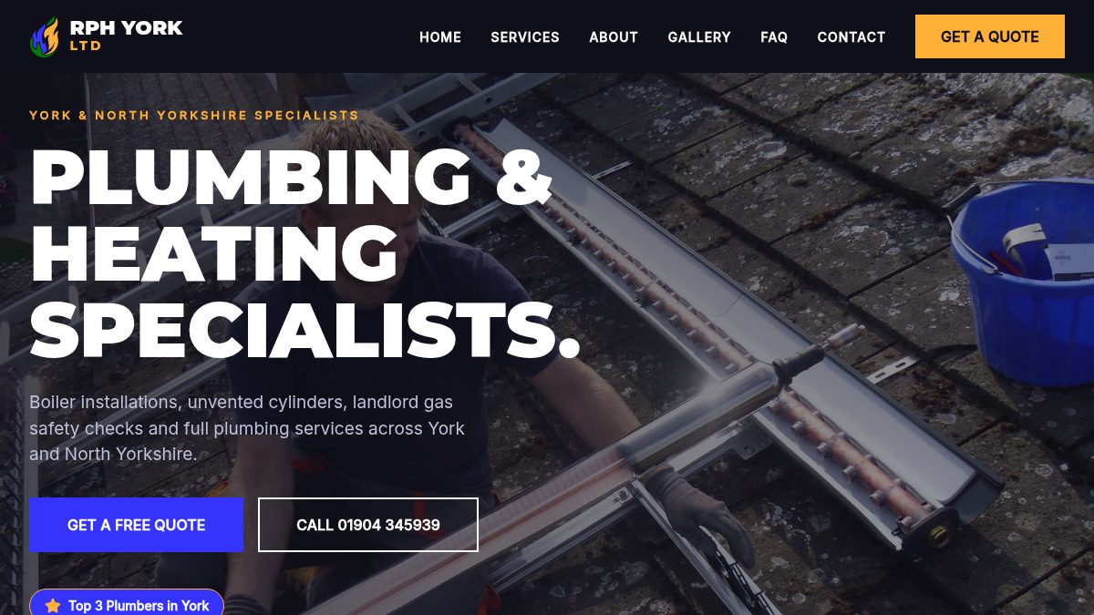 RPH York - Reynolds Plumbing & Heating Ltd
