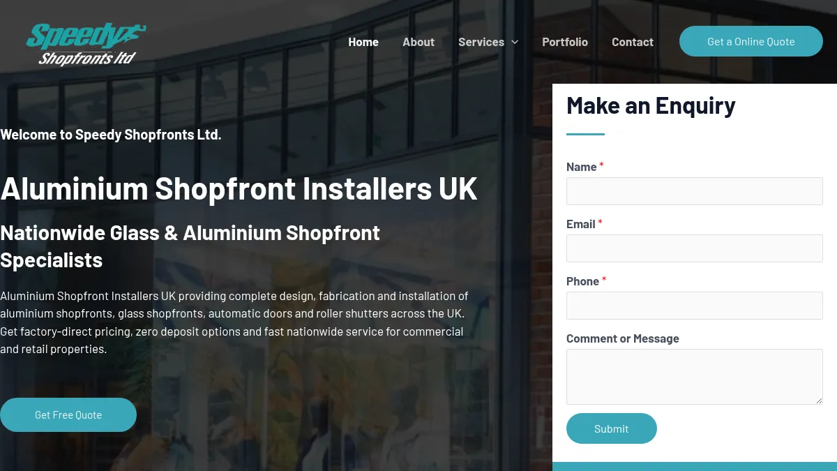 Speedy Shopfronts Ltd