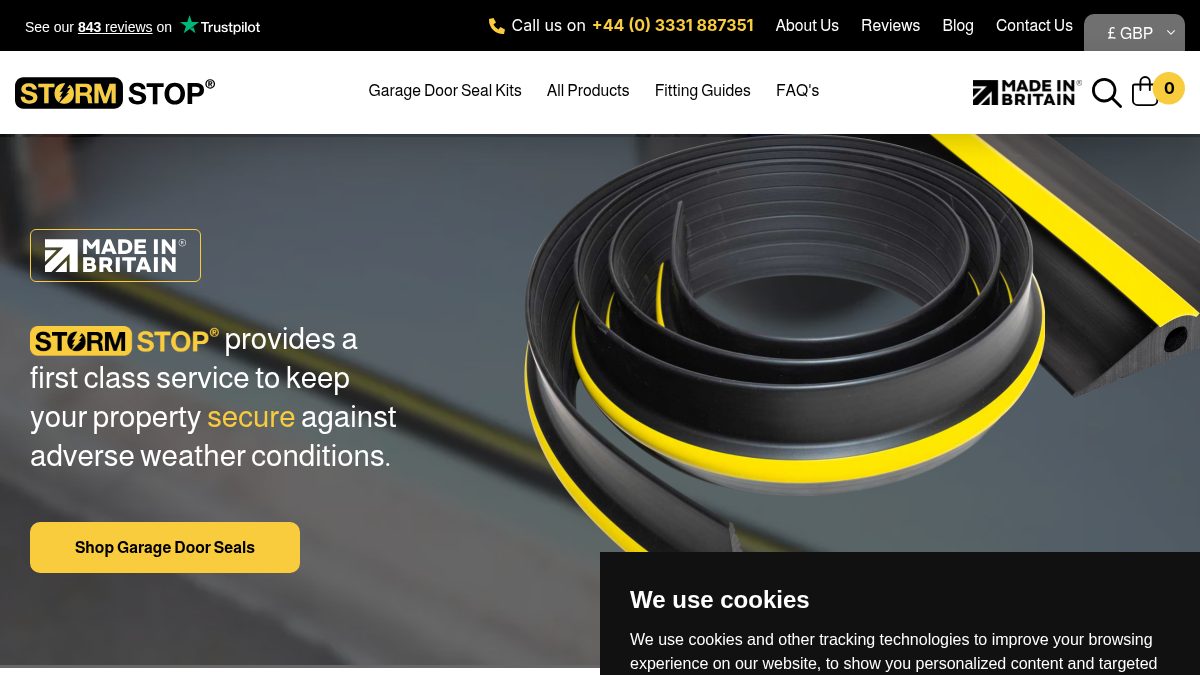 Stormstop Garage Door Seals