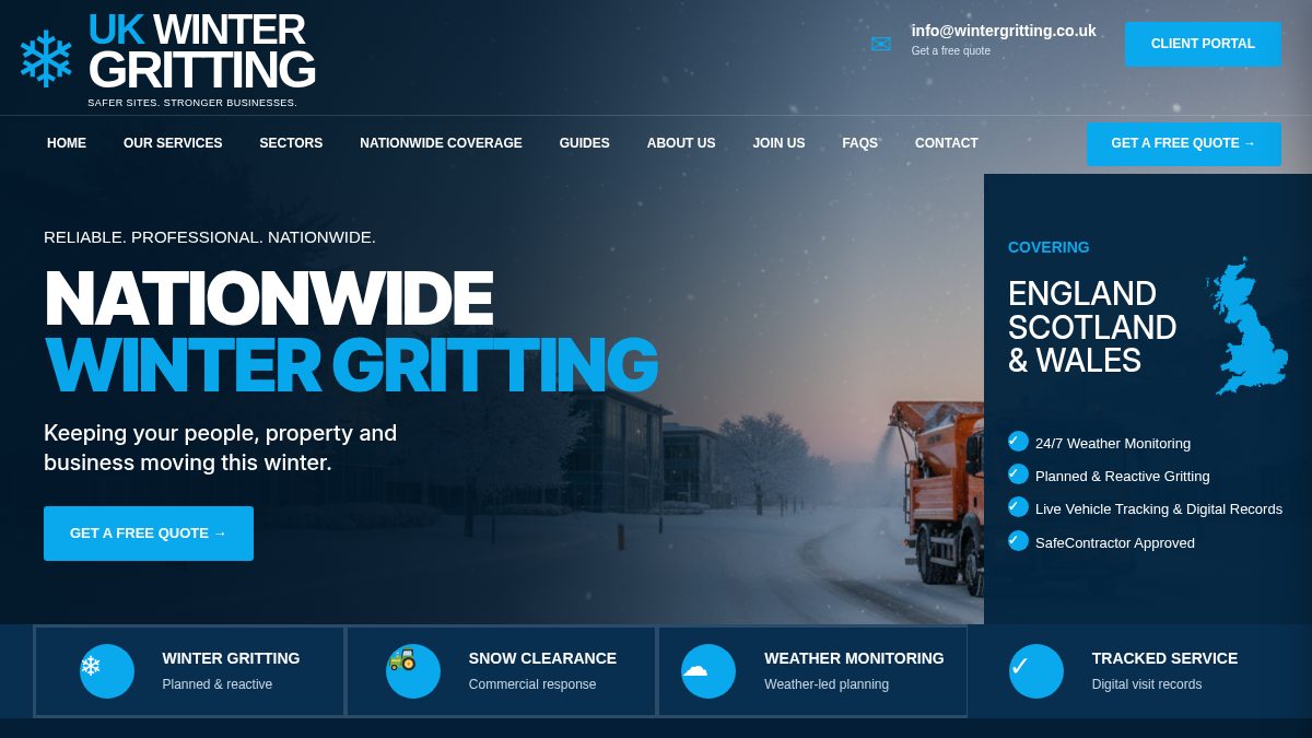 UK Winter Gritting